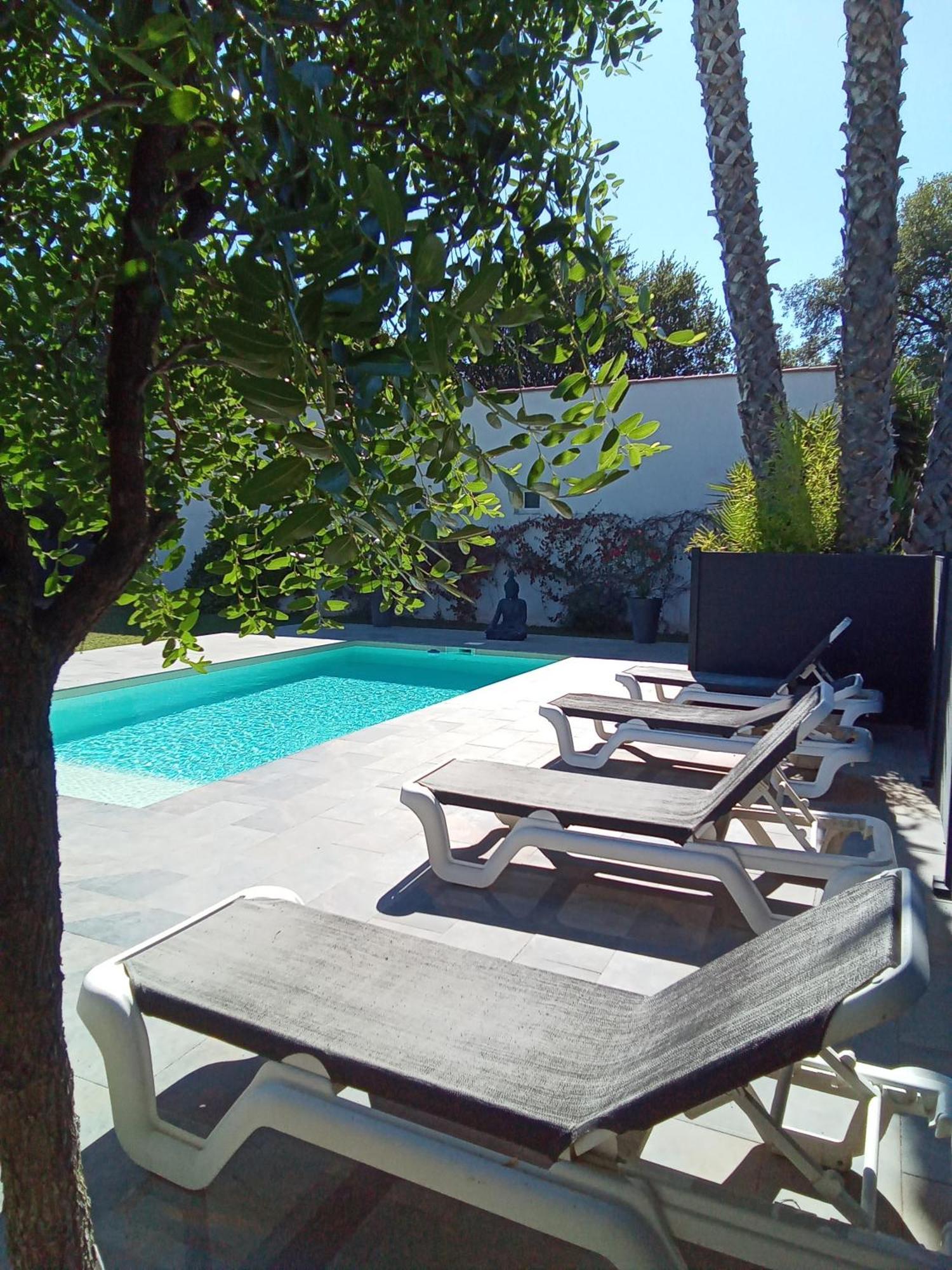 Chambres D'Hotes Le Mas Du Bijou Bleu Puget-sur Argens Exterior foto